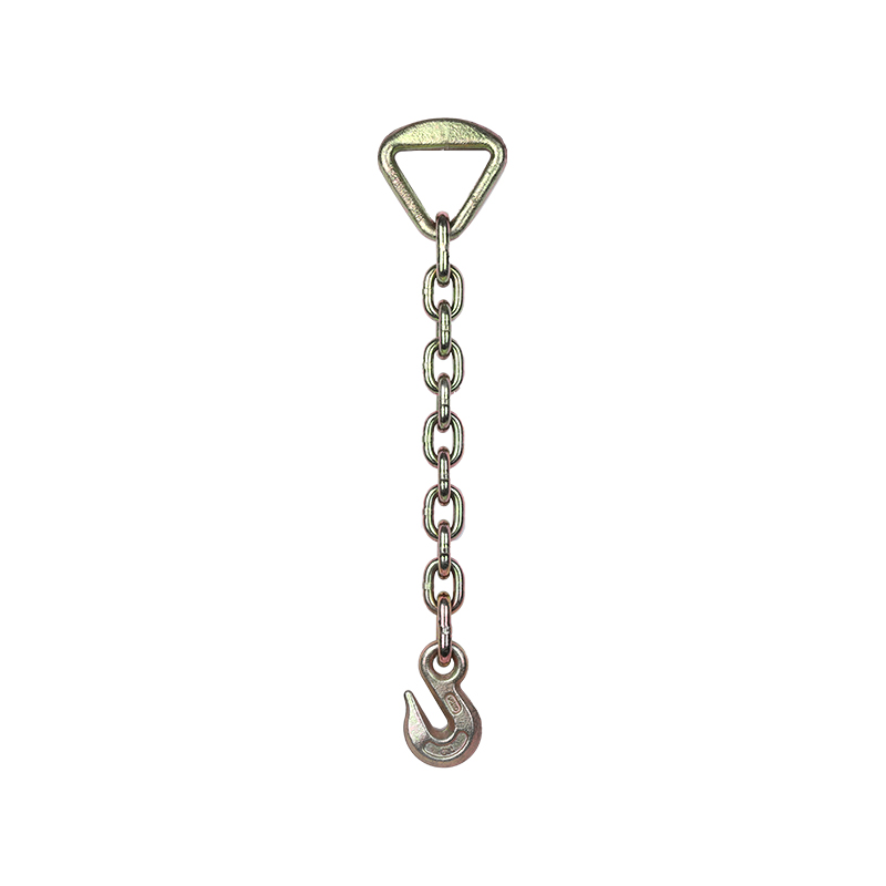 Chain anchor with delta ring and eye grab hook