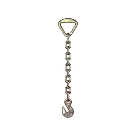 Chain anchor with delta ring and eye grab hook 