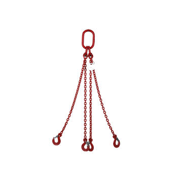 4 Legs Chain Sling With Clevis Hook